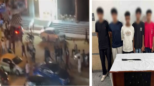 ضبط طرفى مشاجرة بالأسلحة البيضاء فى الجيزة