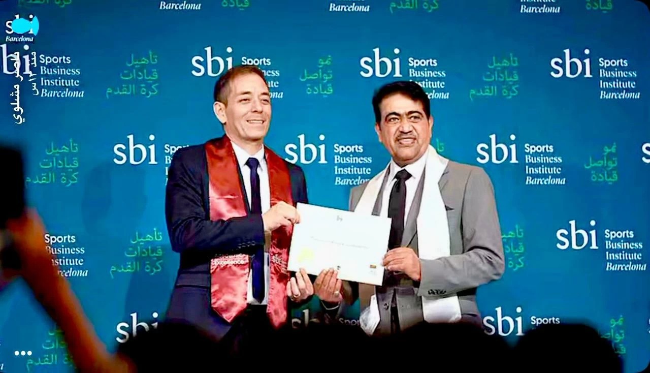 «آل جرمان» يحصل على ماجستير الأعمال الرياضية من برشلونة – أخبار السعودية