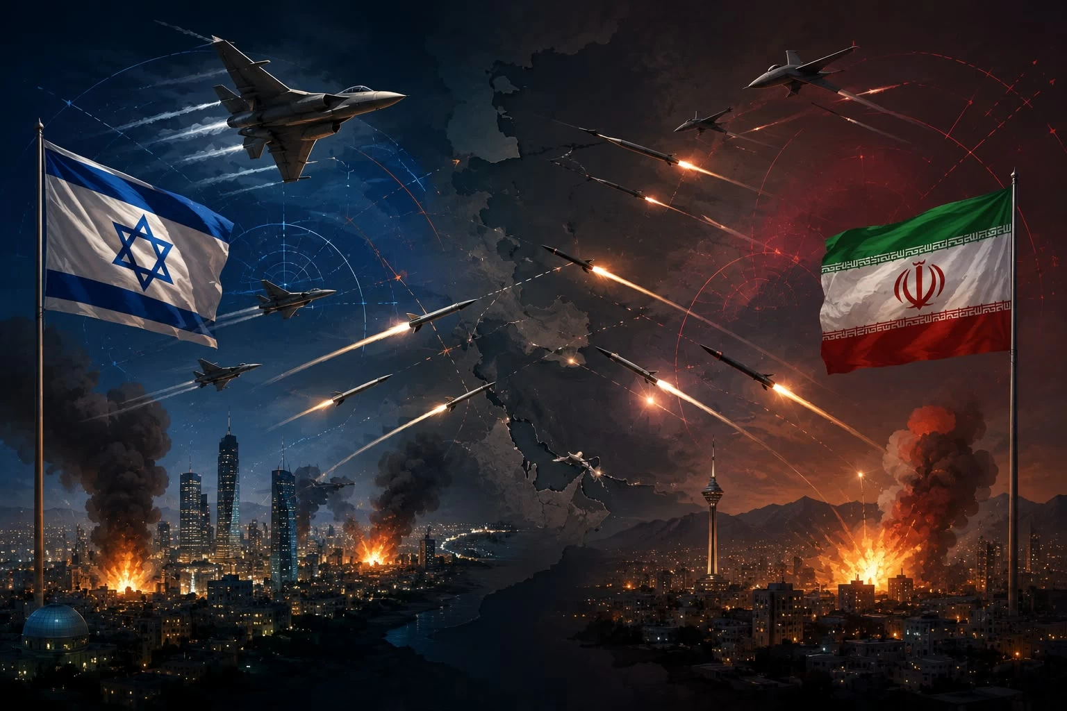 عاجل | إسرائيل ترد على الهجمات الإيرانية.. انفجارات تهز طهران وتبريز وأصفهان – أخبار السعودية