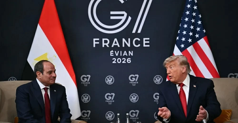 خلال لقاء السيسي.. ترمب: نعمل على حل أزمة سد النهضة – أخبار السعودية