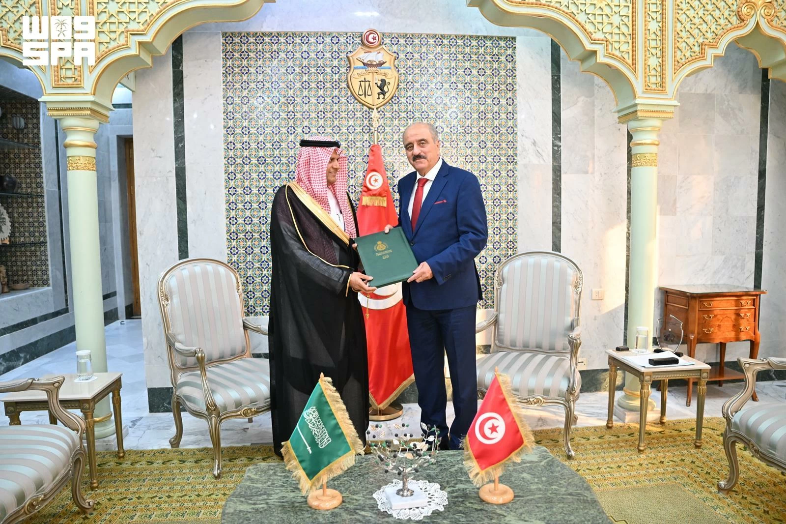 سفير المملكة يقدّم أوراق اعتماده لوزير الخارجية التونسي – أخبار السعودية