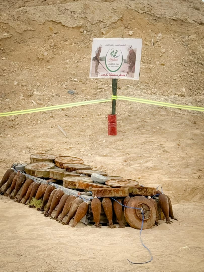 ​«مسام» السعودي ينزع 1779 لغماً وذخيرة غير متفجرة في أسبوع – أخبار السعودية
