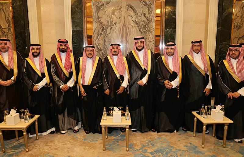 فيصل بن مساعد يحتفل بعقد قران ابنته على فهد بن سعود – أخبار السعودية