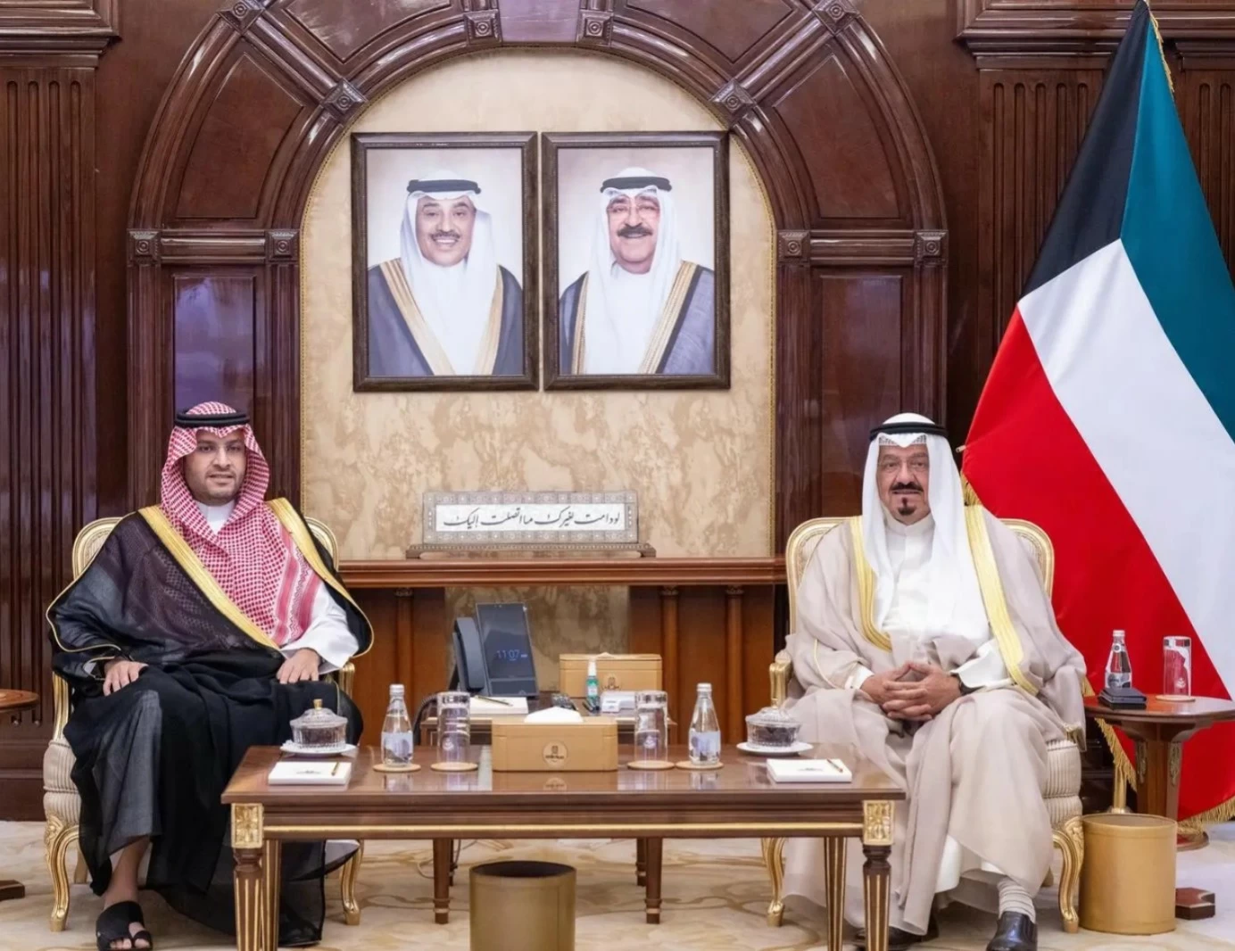 رئيس مجلس الوزراء بدولة الكويت يستقبل الأمير تركي بن محمد بن فهد – أخبار السعودية