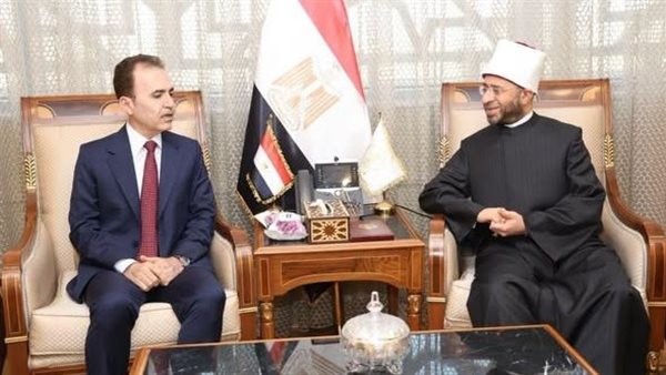 وزير الأوقاف يستقبل نظيره بإقليم كردستان العراق لبحث تعزيز التعاون الديني والعلمي