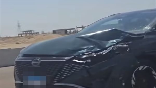 مواطن يوثق مطاردة سيارة صدمت شخصين واسرعت بالفرار على طريق وادي النطرون