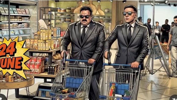 قبل طرحه بالسينمات.. محمد إمام يروج لـ فيلم صقر وكناريا