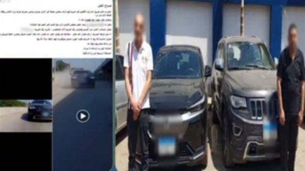 كشف ملابسات واقعة تصادم متعمد بين سيارتين بالشرقية وضبط الطرفين