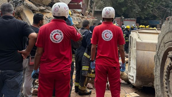 استجابة الهلال الأحمر المصرى لحريق منطقة الدمراني بمنشية ناصر بالقاهرة