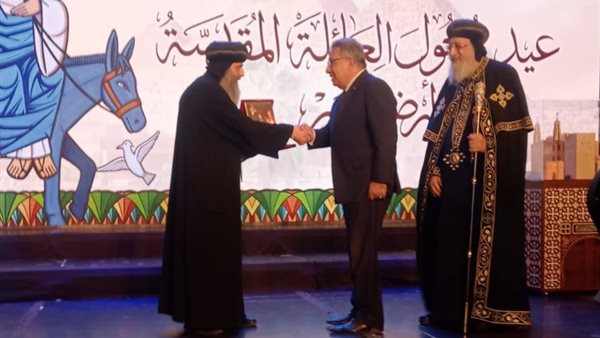 محافظ الدقهلية يشهد احتفالية عيد دخول السيد المسيح والعائلة المقدسة إلى مصر