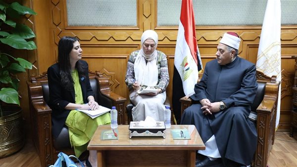 الشيخ أيمن عبدالغني يستقبل وفد اليونيسيف لبحث تعزيز التعاون المشترك