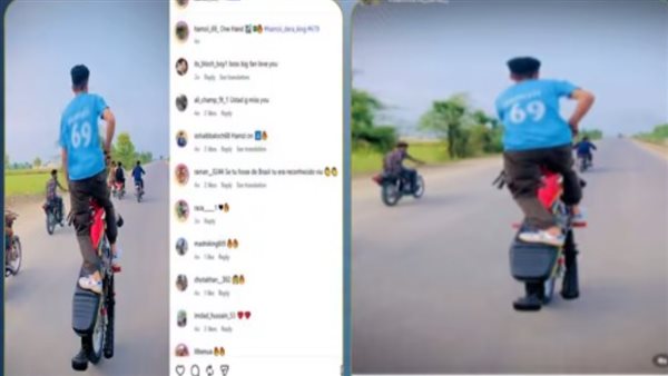 خارج البلاد وأعيد نشره بشكل مضلل.. حقيقة فيديو “استعراضات دراجة نارية”