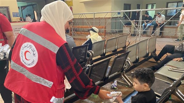 الهلال الأحمر المصري يساند الدفعة 58 من الجرحى والمرضى الفلسطينيين بخدمات إنسانية متكاملة