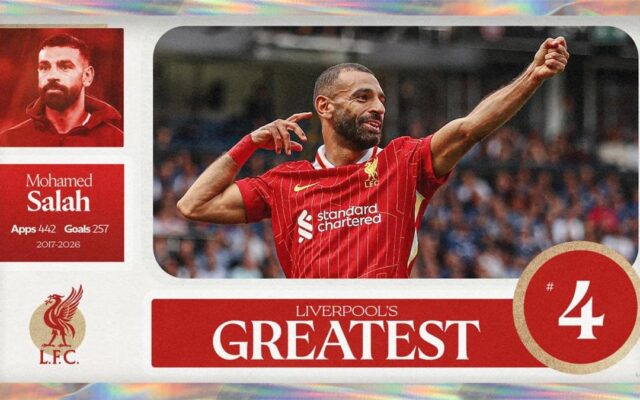 “مزحة”.. جماهير ليفربول تهاجم النادي بسبب مركز محمد صلاح في قائمة الأفضل