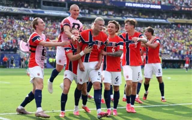فيديو | المفاجآت مستمرة.. هالاند يحطم أحلام البرازيل ويقود النرويج لربع نهائي كأس العالم