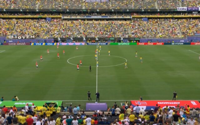 ملخص مباراة النرويج والبرازيل (2-1) كأس العالم