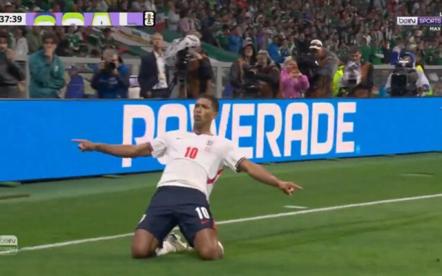 هدفا بيلينجهام أمام المكسيك في أقل من دقيقتين بكأس العالم