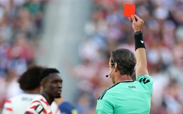 قرار جديد من الاتحاد البلجيكي بشأن موقف فيفا من إلغاء طرد لاعب أمريكا