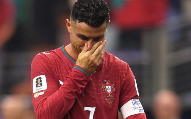 فيديو | رد فعل كريستيانو رونالدو بعد توديع كأس العالم أمام إسبانيا