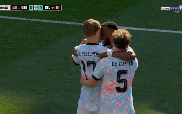 اهداف مباراة بلجيكا وامريكا في كأس العالم