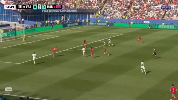 ملخص مباراة المغرب وفرنسا