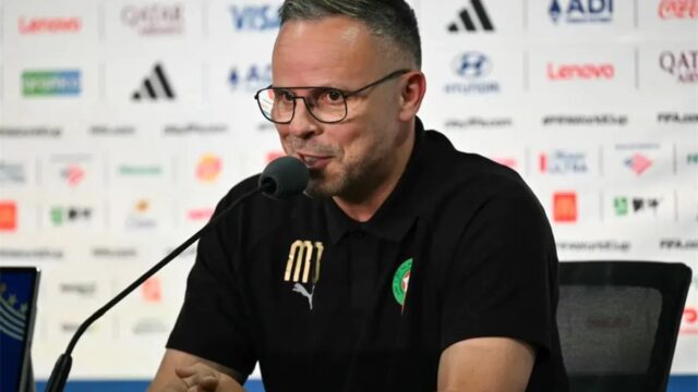 مدرب المغرب: نشعر بخيبة أمل بعد الخسارة أمام فرنسا.. وواجهنا سوء حظ خلال المباراة
