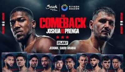 بطولة “THE COME BACK” تلفت انظار محبي الملاكمة لجدة وحضور مصري مميز