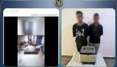 ضبط عاطلين سرقا ماكينة طباعة من مدرسة في القليوبية