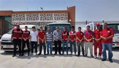 الهلال الأحمر ينفذ قافلة إغاثية متكاملة في شلاتين لدعم الأسر الأولى بالرعاية.. صور