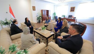 وزيرة التضامن تلتقي نائب الممثلة المقيمة لبرنامج الأمم المتحدة الإنمائي في مصر