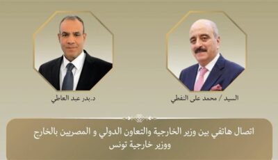 وزيرا الخارجية المصرى والتونسي يبحثان العلاقات الثنائية والتطورات الإقليمية