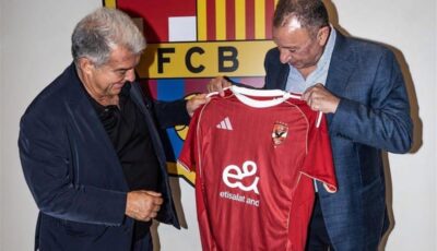 عملاق إفريقيا.. برشلونة يحتفي بمواجهة الأهلي في كأس خوان جامبر
