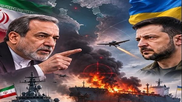 إيران تتهم زيلينسكي باستهداف سفينة تجارية.. وتهدد بالرد