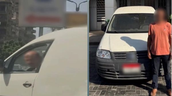 ضبط سائق نقل تعدى بالسب وإشارات خادشة على قائد «ملاكي» في القاهرة