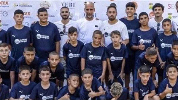 معسكر جوارديولا في ريالب يستقبل 28 طفلًا فلسطينيًا.. صور