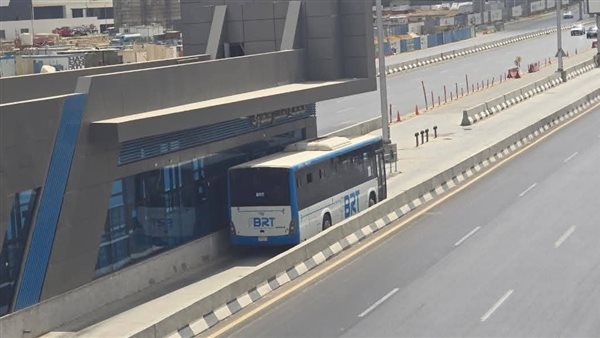 بيان عاجل من «النقل» بشأن خروج أتوبيس ترددي عن مساره بمنطقة الخصوص