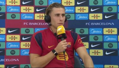 فيرمين لوبيز يوضح موقفه من المشاركة مع برشلونة أمام الأهلي في كأس خوان جامبر
