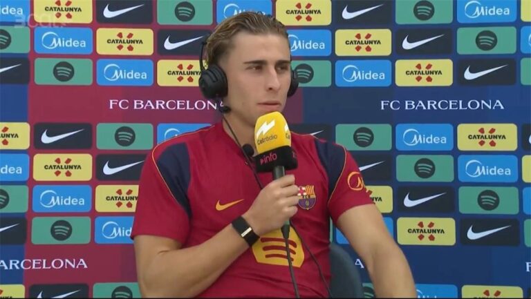 فيرمين لوبيز يوضح موقفه من المشاركة مع برشلونة أمام الأهلي في كأس خوان جامبر