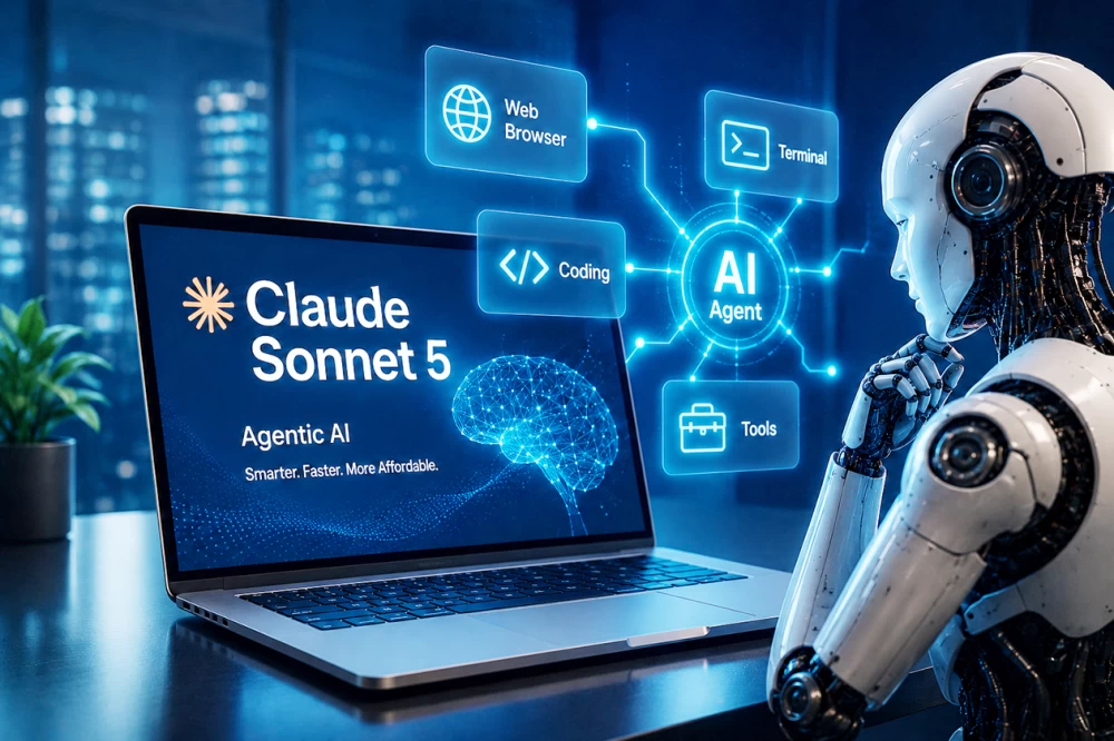 Claude Sonnet 5 يدخل سباق الوكلاء الأذكياء