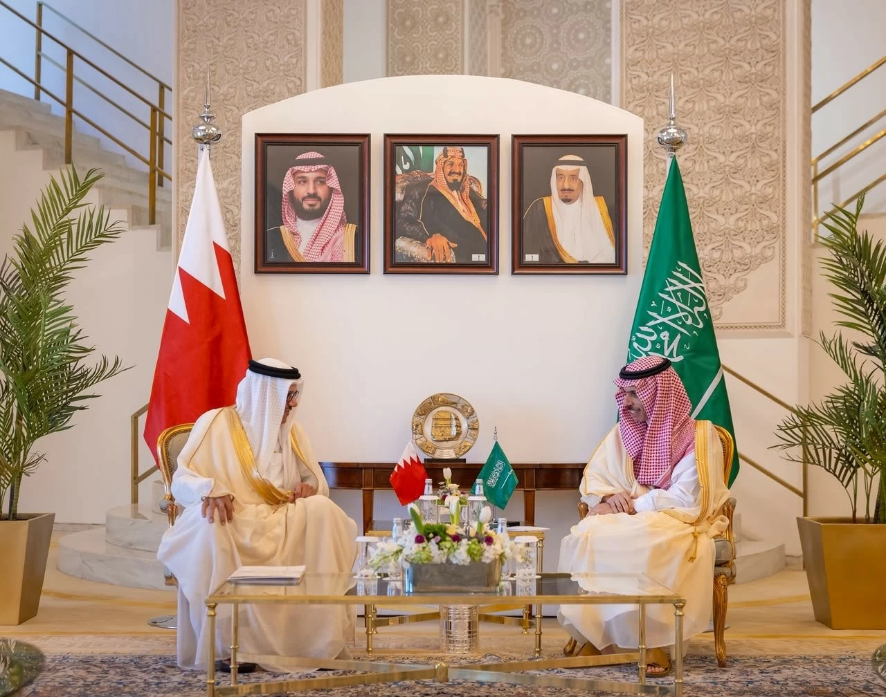 وزير الخارجية ونظيره البحريني يبحثان المستجدات الإقليمية