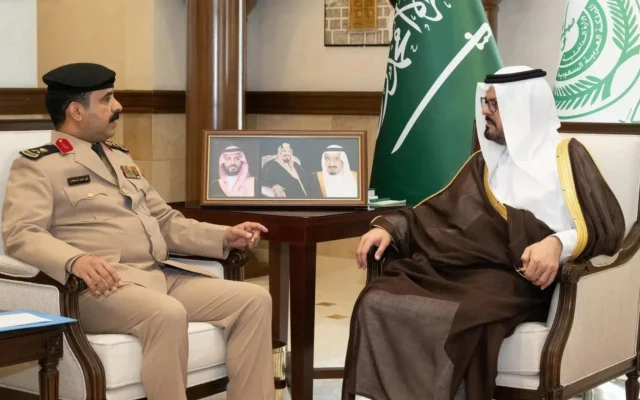 نائب أمير منطقة مكة يستقبل قائد حرس الحدود بالمنطقة – أخبار السعودية