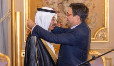 تقليد السفير السعودي بفرنسا وسام جوقة الشرف من الدرجة الأولى – أخبار السعودية
