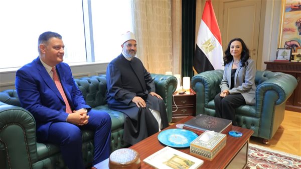 مايا مرسي تبحث مع عمرو الورداني تطوير برنامج «مودة» ومنظومة الأسر البديلة