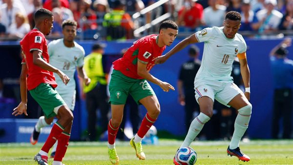 مبابي يتقدم بالهدف الأول لمنتخب فرنسا في شباك المغرب بكأس العالم
