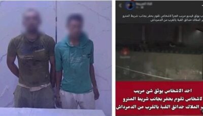 «مقدروش يخلعوه».. سقوط عاطلين حاولا سرقة عمود حديدي بجوار المترو بحدائق القبة