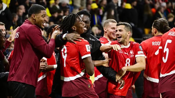 سويسرا تسجل هدف التقدم أمام منتخب الجزائر في دور ال32 كأس العالم