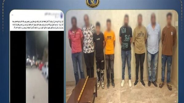 الداخلية تضبط المتهمين بإلقاء حجارة على موكب زفاف بالغربية