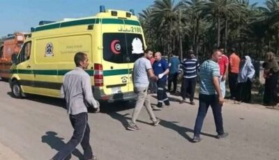 إصابة 5 من أسرة واحدة في انقلاب سيارة ملاكي بالطريق الدولي الساحلي برشيد