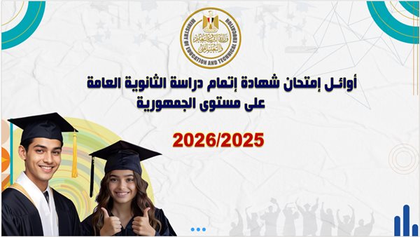 عاجل| بالأسماء.. ننشر أوائل الثانوية العامة 2026| صور
