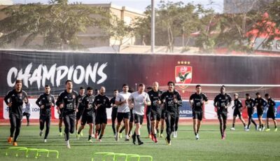 برنامج بدني خاص ينتظر لاعبي الأهلي الدوليين بعد العودة للتدريبات